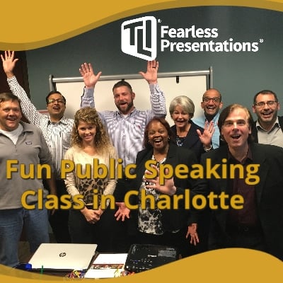 Fun Public Speaking Class Charlotte NC