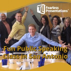 Fun Public Speaking Class San Antonio, TX