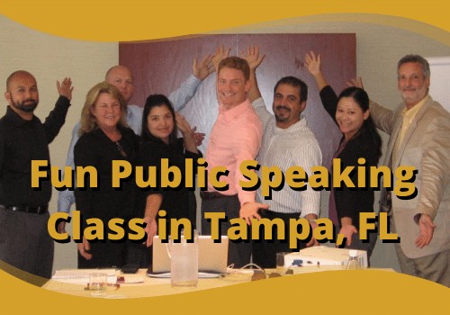 Fun Public Speaking Class in Tampa, Florida