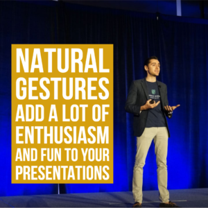 use body language in presentation