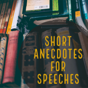 speeches anecdotes webinars presentation public short webinar