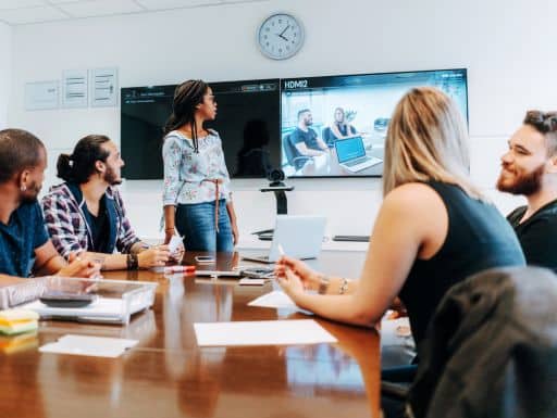 Boardroom Style-All the Participants Gather Around a Single Boardroom Table