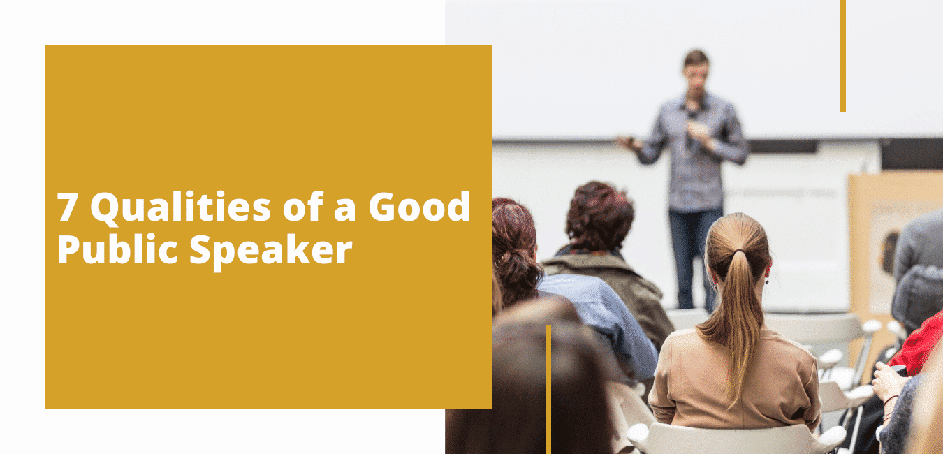 7 Qualities of a Good Public Speaker Mini or Blog Course Image
