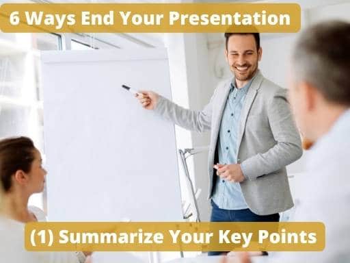 how to end a powerpoint presentation with a bang