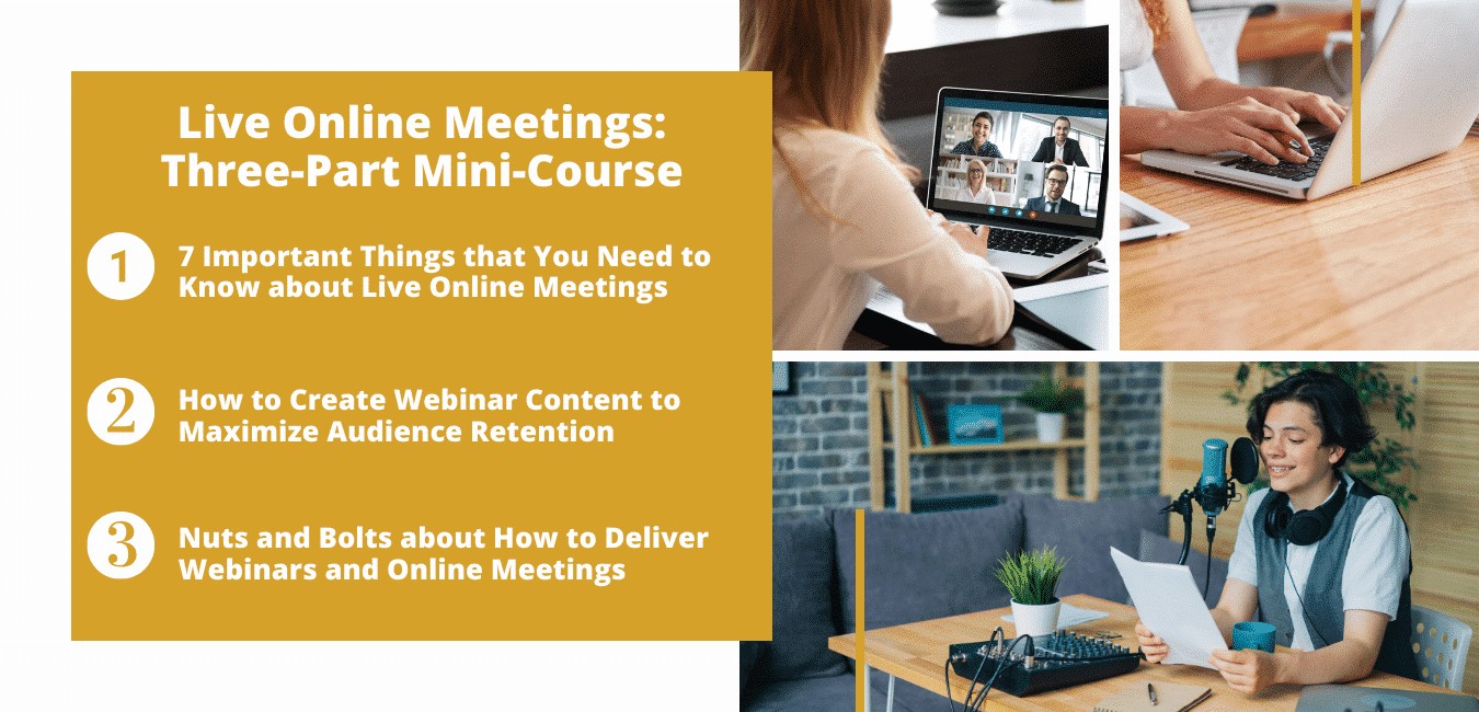 Live online meetings 3 part