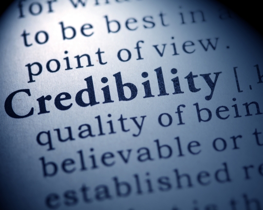 Because You Are the Expert, You Have Credibility in the Marketplace