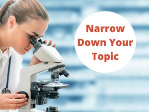 Narrow Down Your Presentation Topic
