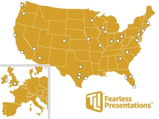 Fearless Presentations Public Speaking Class Schedule of Classes