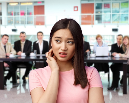 Lack of Experience Speaking in Front of a Formal Group