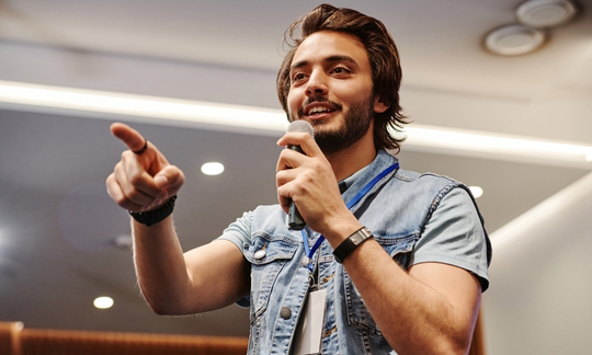 Have Each Speaker Introduce the Next Speaker