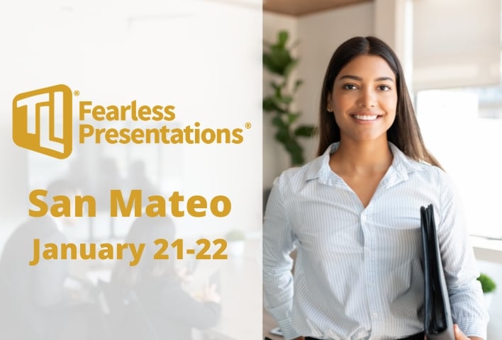 Presentation Skills Class San Mateo CA Jan 21-22, 2027